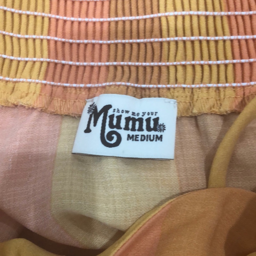 Show Me Your MuMu Orange and Yellow Maxi Dress - Picture 5 of 7